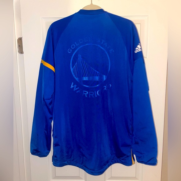 NBA Golden State Warriors 4X Champion Jacket Adifas Size Med. Perfect Condition - Picture 5 of 9